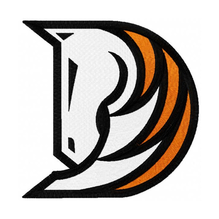 Denver Broncos concept logo embroidery design - Embroidery Design