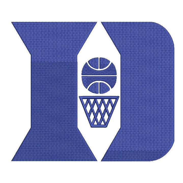 Duke Blue Devils 2015 logo embroidery design - Embroidery Design
