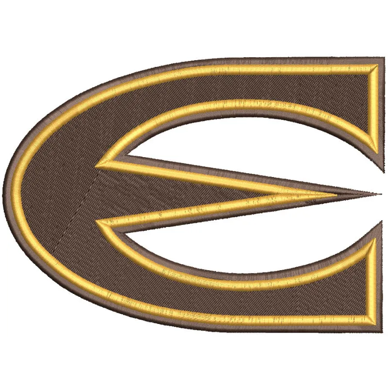 Emporia State University logo embroidery design featuring the university's emblem for college sports enthusiasts.