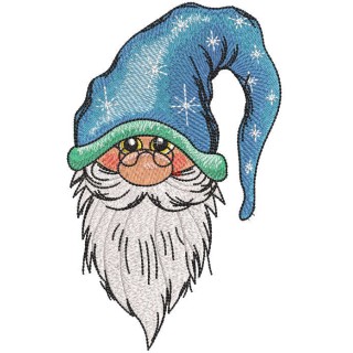 Gnome magic embroidery design - Embroidery Design