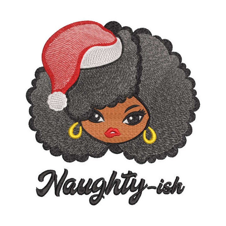 Naughty ish embroidery design - Embroidery Design