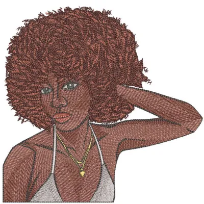 Preview of the 'Magic of Women's Beauty' embroidery design featuring elegant floral motifs for girls and women.