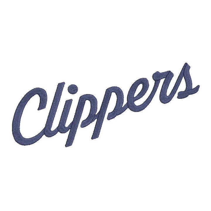 Los Angeles Clippers Jersey Logo embroidery design - Embroidery Design