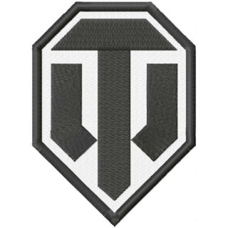 World Of Tanks logo embroidery design - Embroidery Design