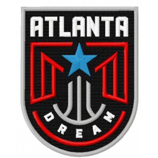 Atlanta dream logo embroidery design - Embroidery Design