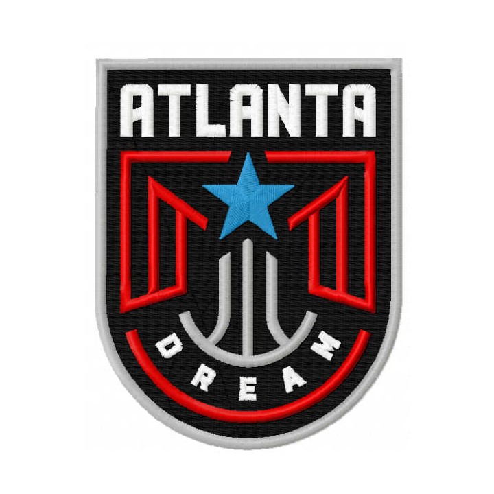 Atlanta dream logo embroidery design - Embroidery Design
