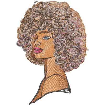 Preview of 'Image is My Strength' embroidery design featuring a motivational quote for girls and women.