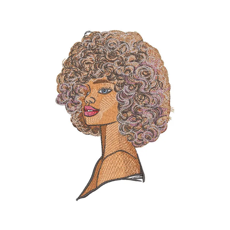 Preview of 'Image is My Strength' embroidery design featuring a motivational quote for girls and women.