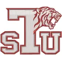 Texas Southern Tigers Secondary Logo embroidery design preview showcasing intricate stitching patterns for apparel.
