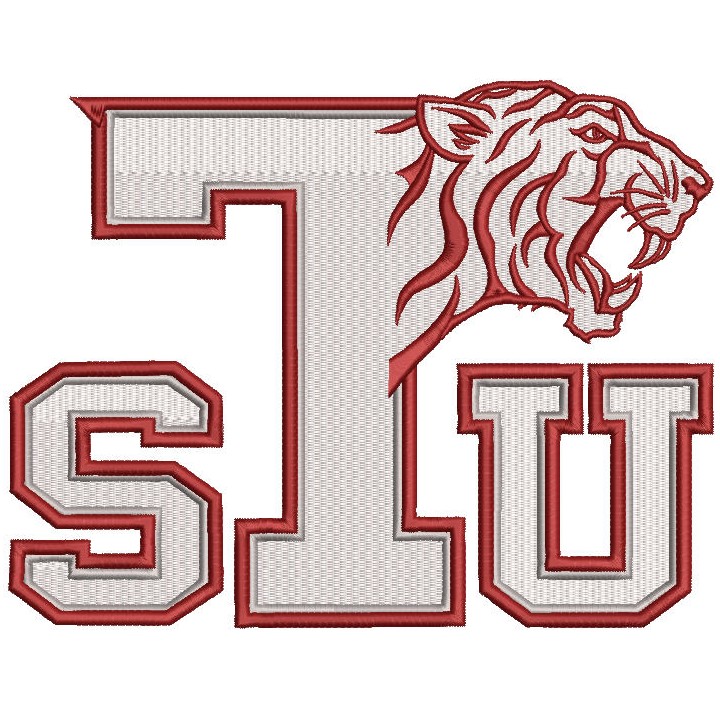 Texas Southern Tigers Secondary Logo embroidery design - Embroidery Design