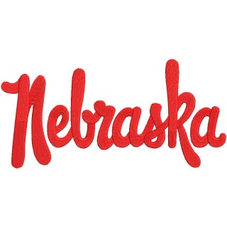 Nebraska Cornhuskers 2019 Wordmark Logo embroidery design - Embroidery Design