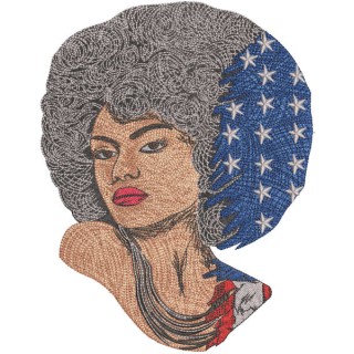 American style embroidery design - Embroidery Design