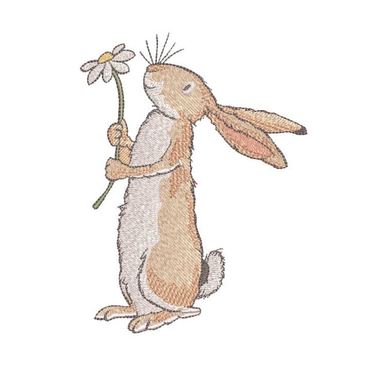 How I love daisies embroidery design - Embroidery Design