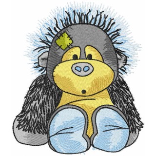 Jungle the Orangutan embroidery design - Embroidery Design