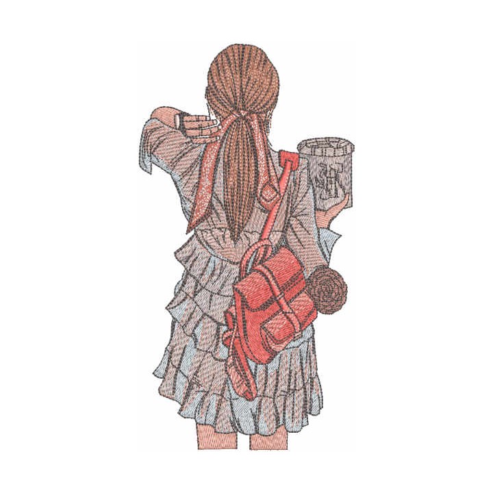 Stranger embroidery design - Embroidery Design