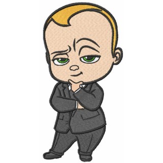 Boss baby embroidery design - Embroidery Design