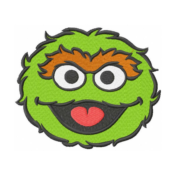 Basura Monster embroidery design - Embroidery Design
