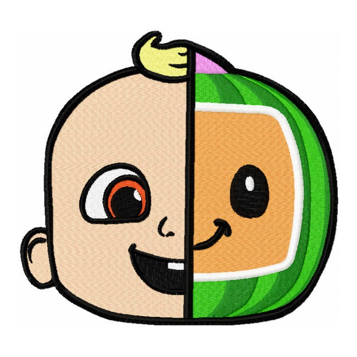 Johny Cocomelon embroidery design - Embroidery Design