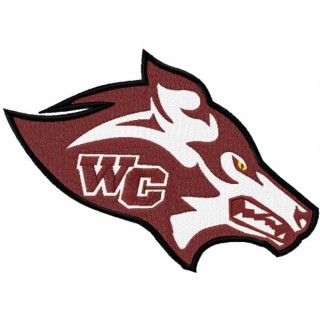 Watford city wolves logo embroidery design - Embroidery Design