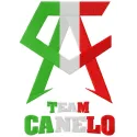Preview of the Team Canelo logo embroidery design for stitching on sports gear and apparel.