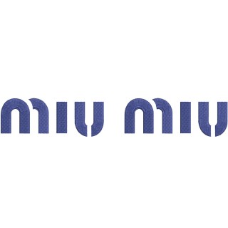 Miu Miu logo embroidery design - Embroidery Design