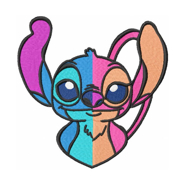 Two sides embroidery design - Embroidery Design