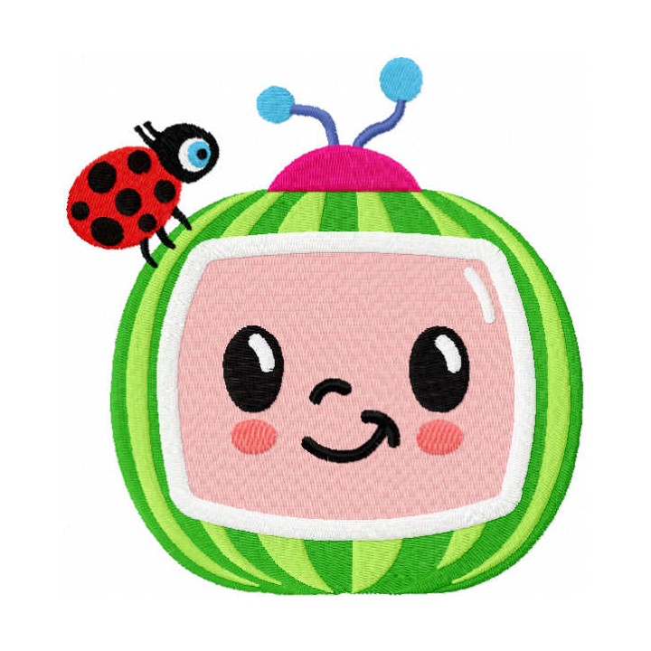 Cocomelon embroidery design - Embroidery Design