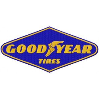 Good year tires logo embroidery design - Embroidery Design
