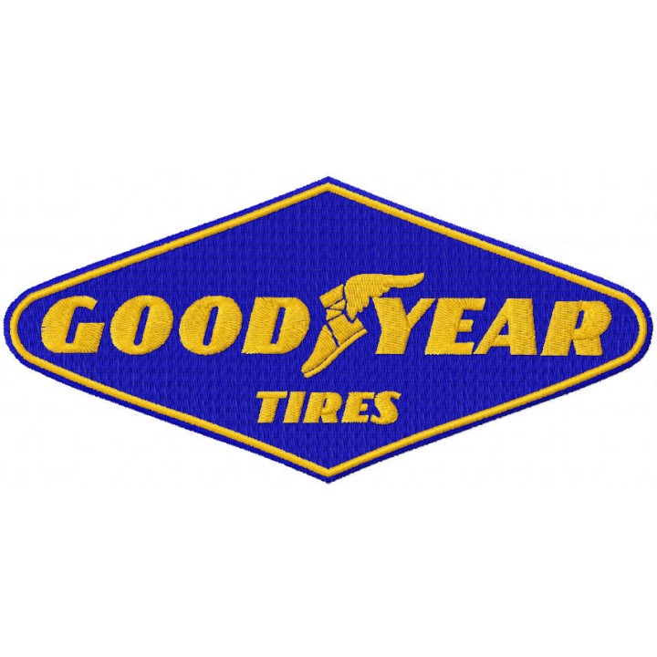 Good year tires logo embroidery design - Embroidery Design
