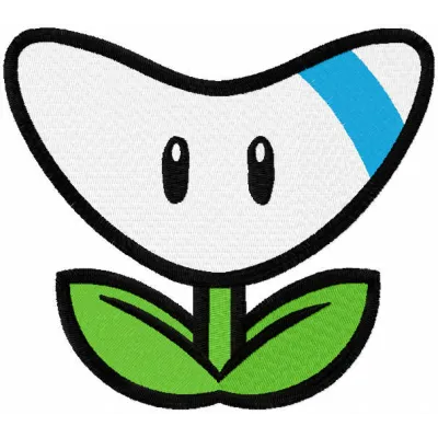 Nintendo badge arcade embroidery design featuring Super Mario characters, ideal for stitching on apparel and accessories.