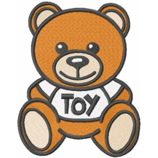 Oso Moschino toy embroidery design - Embroidery Design
