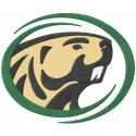 Bemidji State Beavers logo embroidery design preview, showcasing collegiate spirit for sports enthusiasts.