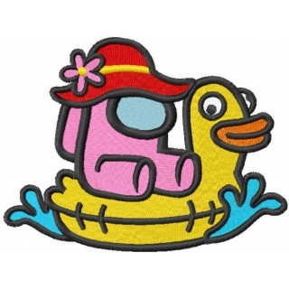 Summer among us embroidery design - Embroidery Design