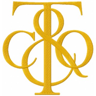 Tiffany and Co Logo embroidery design - Embroidery Design