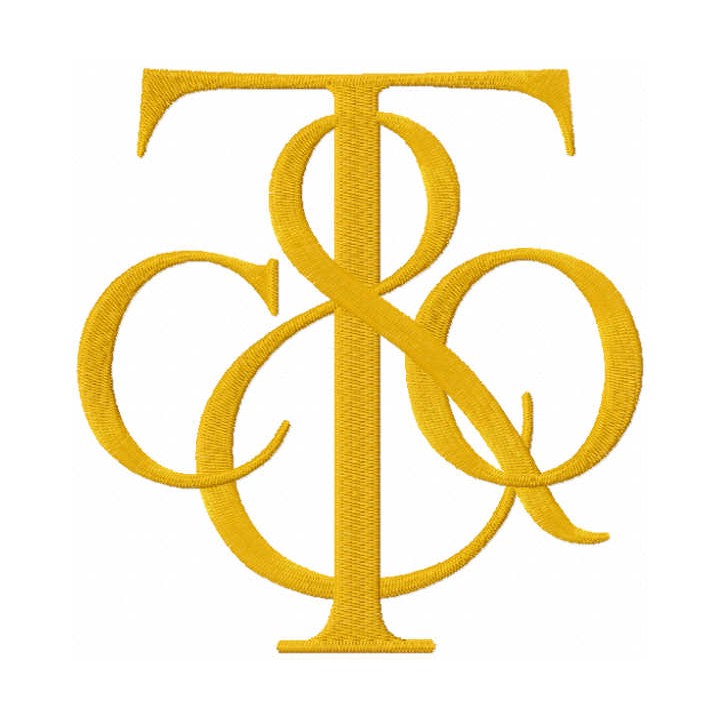 Tiffany and Co Logo embroidery design - Embroidery Design