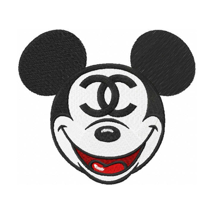 Perfume Mickey Mouse embroidery design - Embroidery Design