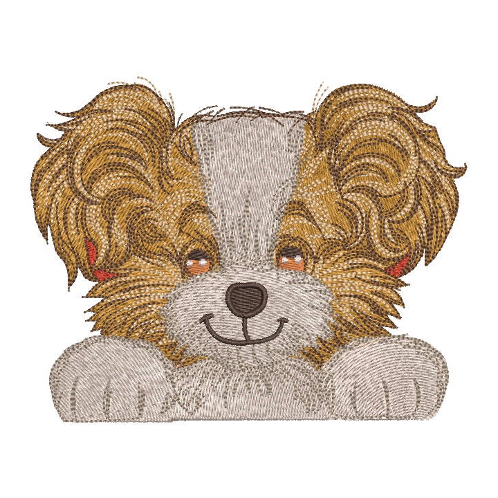 Dog best friend embroidery design - Embroidery Design