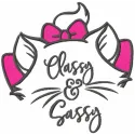 Classy and sassy embroidery design featuring charming Aristocats motifs for stylish stitching projects.