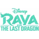 Embroidery design of the Raya and the Last Dragon logo, suitable for stitching on apparel and accessories.