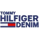 Tommy Hilfinger denim logo embroidery design preview, showcasing a stylish stitched motif for fashion apparel.