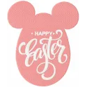 Disney Easter embroidery design featuring charming motifs for festive stitching on t-shirts and tote bags.