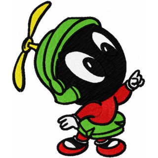 Dreaming Marvin embroidery design - Embroidery Design