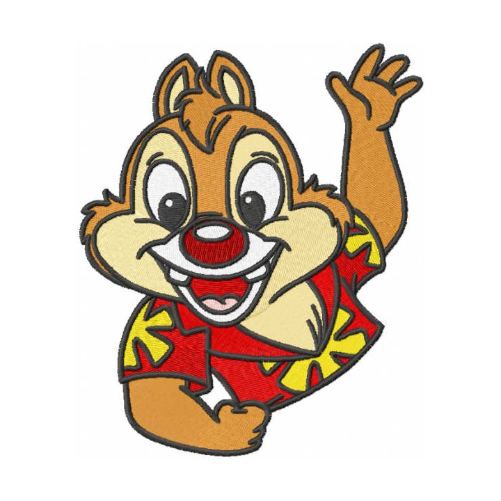 Dale Hawaii embroidery design - Embroidery Design