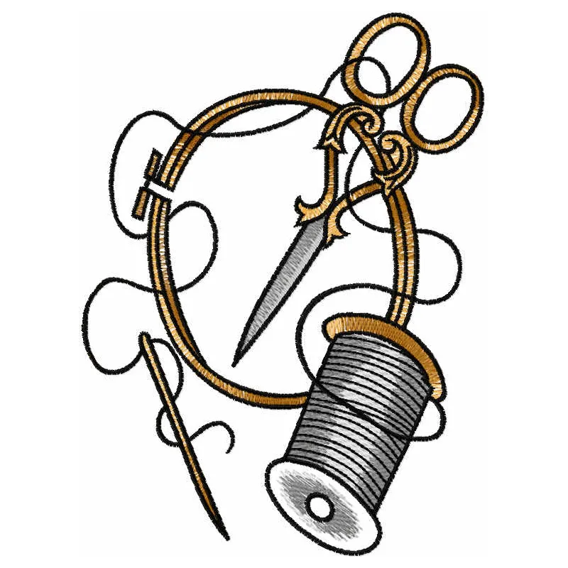 Preview of 'My Loving Hobby' embroidery design featuring intricate patterns for crafting enthusiasts.