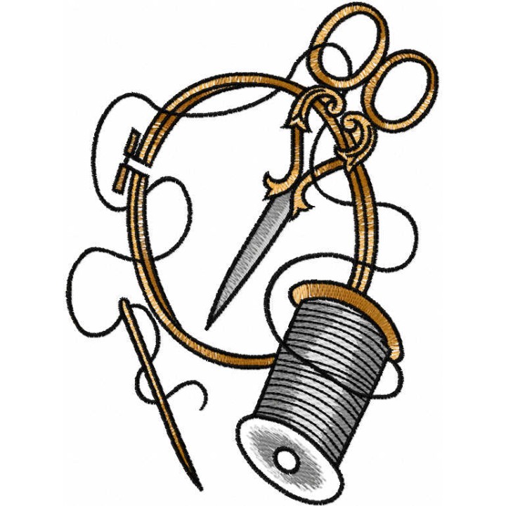 My loving hobby embroidery design - Embroidery Design