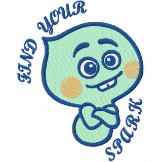 Find you Spark embroidery design - Embroidery Design