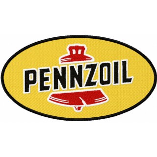 Pennzoil logo embroidery design - Embroidery Design