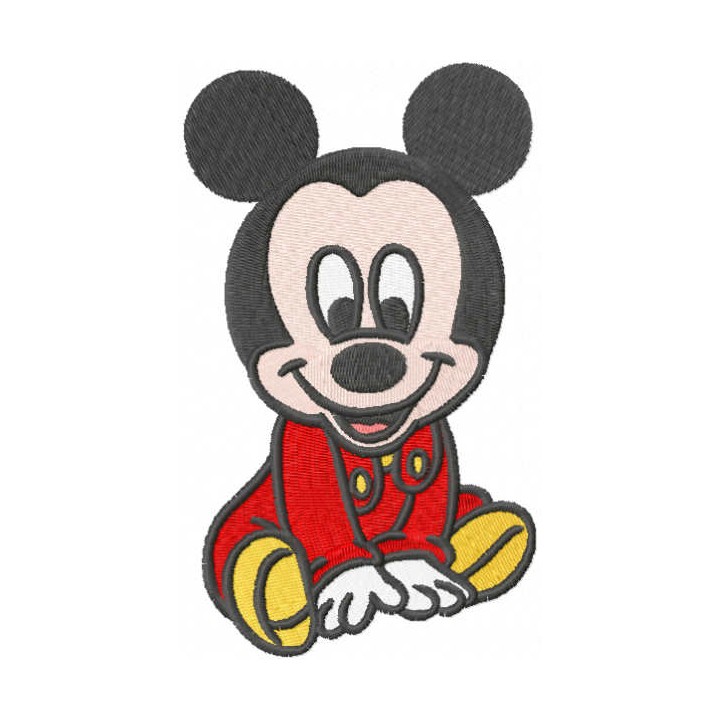 Mickbaby embroidery design - Embroidery Design