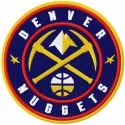 Denver Nuggets 2019 logo embroidery design showcasing intricate stitching patterns for basketball enthusiasts.