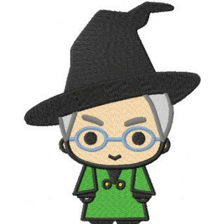 Professor McGonagall embroidery design - Embroidery Design